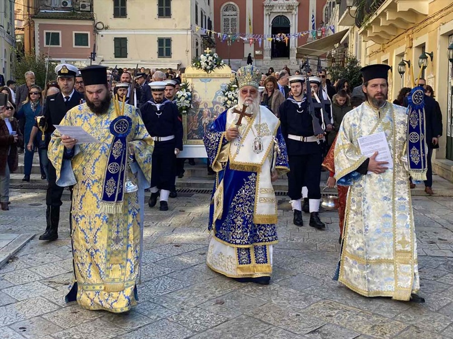 Ο Αγιασμός των υδάτων στην Κέρκυρα 14
