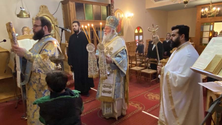 Ο Κερκύρας Νεκτάριος στον Ιερό Ναό Αγίου Απολλοδωρου 4