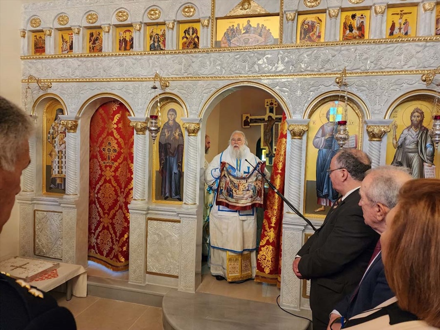 Εγκαίνια του νεοαναγερθεντα Ιερού Ναού του Γενικού Νοσοκομείου Κέρκυρας 1