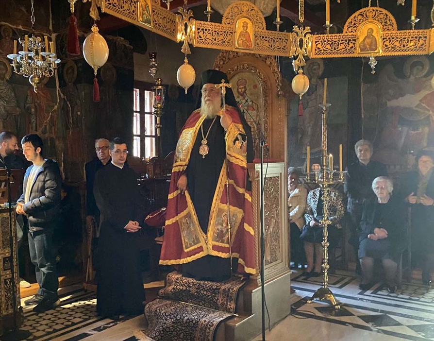 Ο Μητροπολίτης Κερκύρας στη Μονή της Μετανοίας του για τα 50 έτη μοναχικής ζωής 1