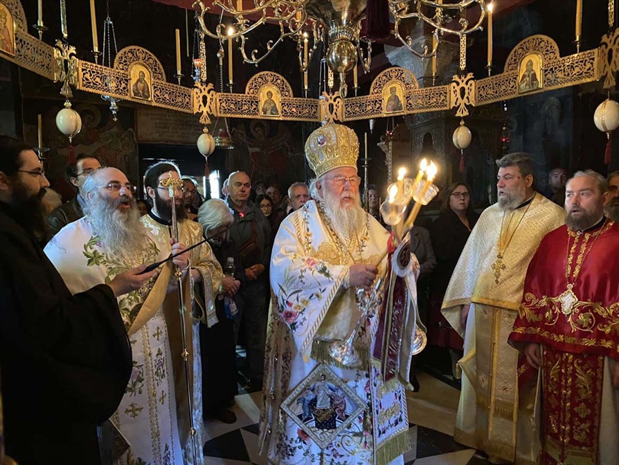 Ο Μητροπολίτης Κερκύρας στη Μονή της Μετανοίας του για τα 50 έτη μοναχικής ζωής 4