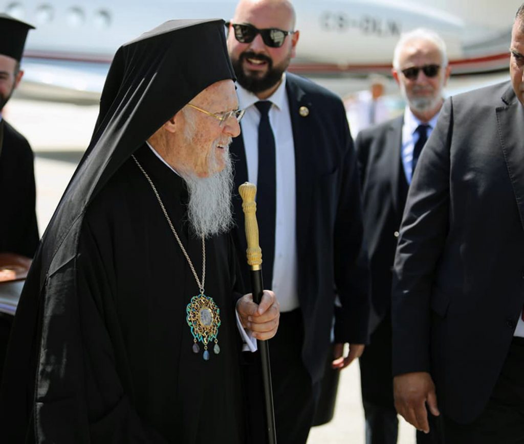 oikoumenikos patriarxis vartholomaios aerodromio kavalas 1024x869