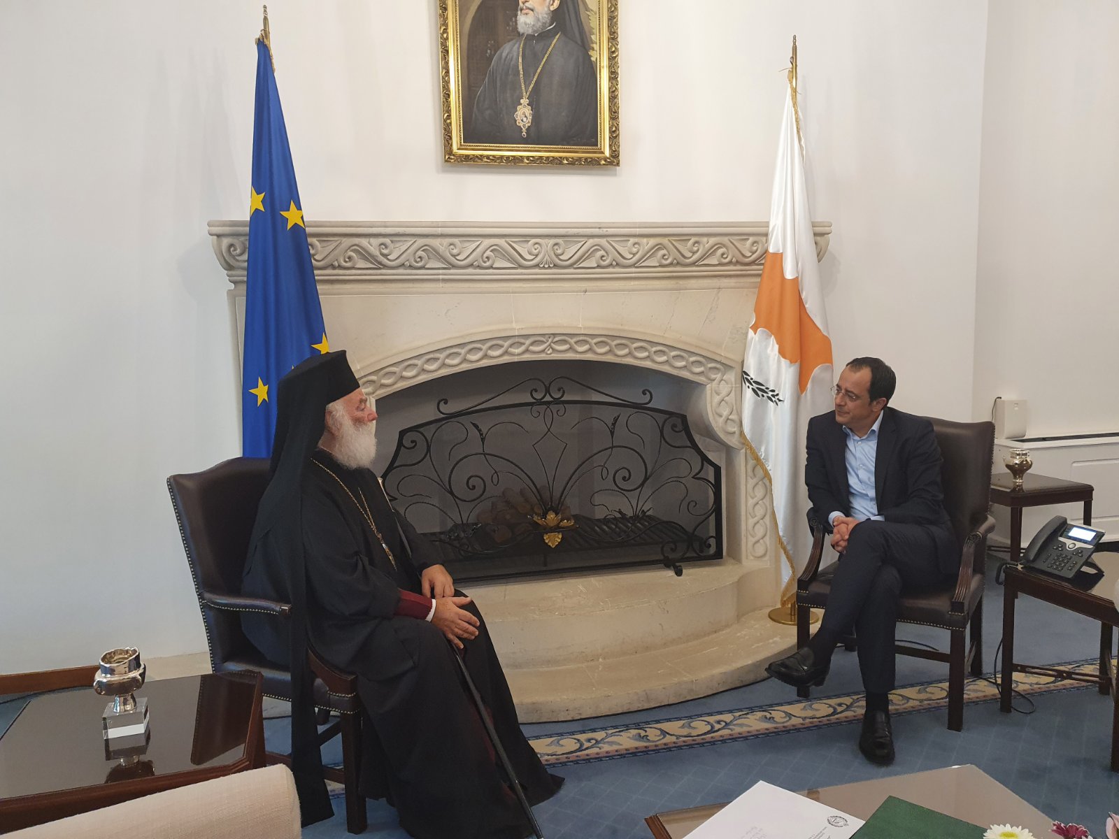 Ο Πατριάρχης Αλεξανδρείας στην Αγιότοκο νήσο της Κύπρου 2