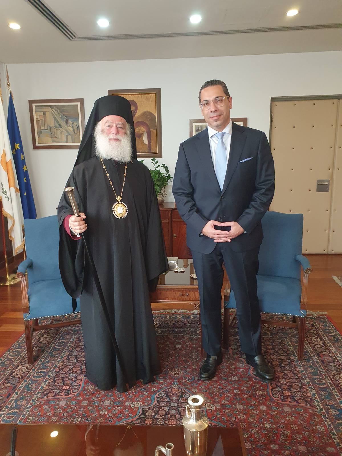 Ο Πατριάρχης Αλεξανδρείας στην Αγιότοκο νήσο της Κύπρου 3
