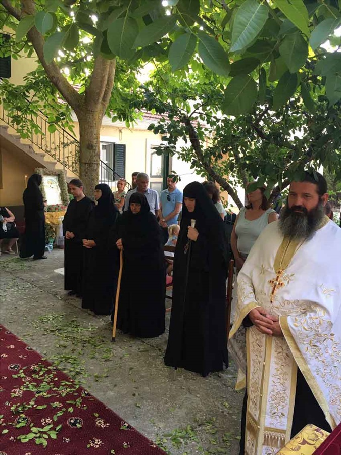 Ο Μητροπολίτης Κερκύρας Νεκτάριος στην εορτάζουσα Ιερά Μονή Αγίας Παρασκευής Μακράδων 6