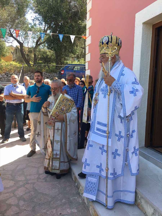 Ο Μητροπολίτης Κερκύρας στα Διαπόντια νησιά 1