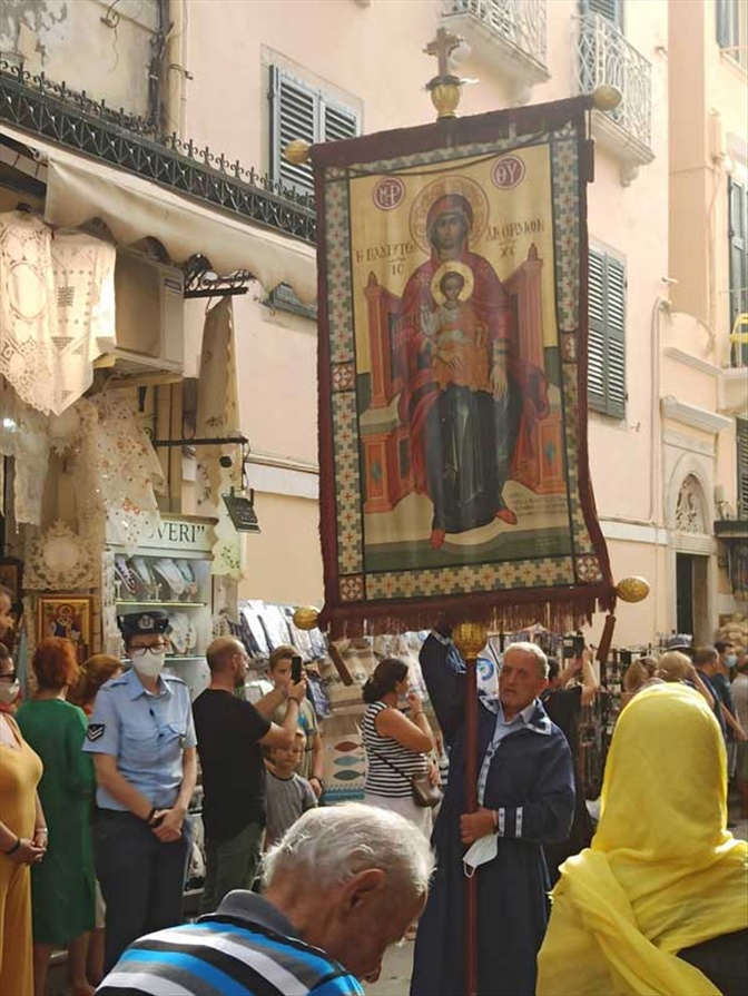 Εορταστικές εκδηλώσεις στη Κέρκυρα της 11ης Αυγούστου 2021 15