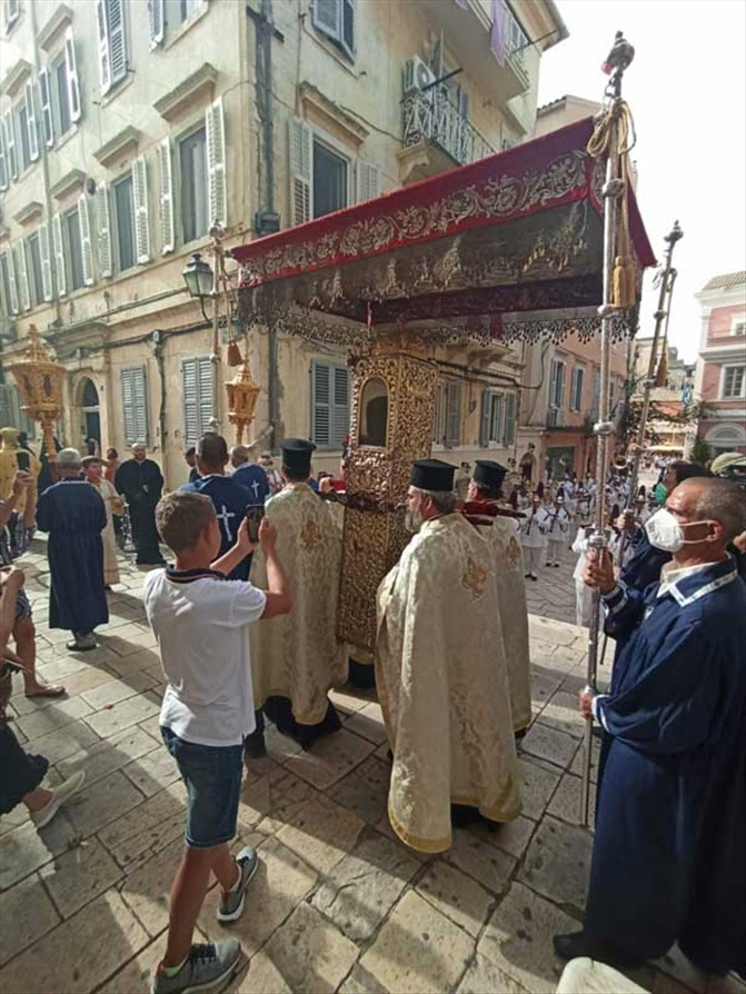 Εορταστικές εκδηλώσεις στη Κέρκυρα της 11ης Αυγούστου 2021 16