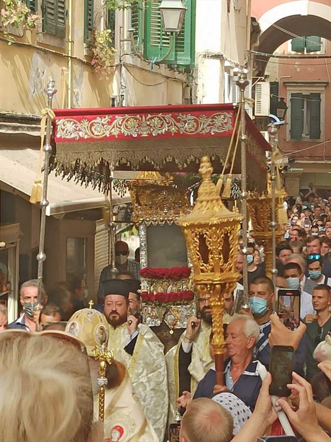 Εορταστικές εκδηλώσεις στη Κέρκυρα της 11ης Αυγούστου 2021 3