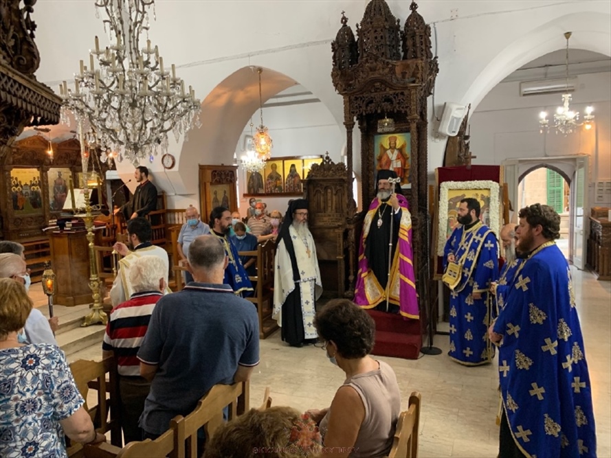 εορτασμός του Γενεσίου της Θεοτόκου στον πανηγυρίζοντα ιστορικό Ιερό Ναό Παναγίας Χρυσελεούσης 1