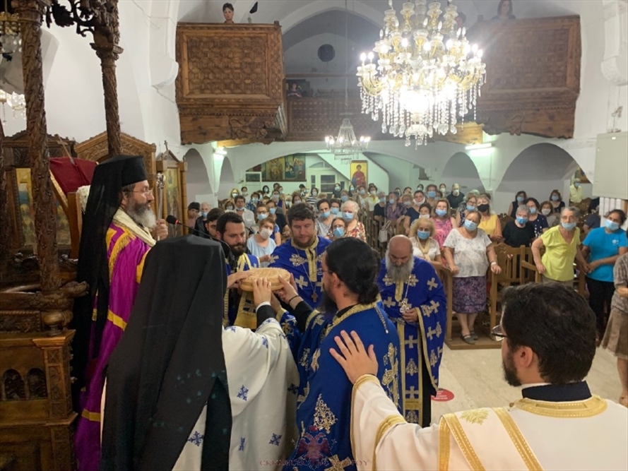 εορτασμός του Γενεσίου της Θεοτόκου στον πανηγυρίζοντα ιστορικό Ιερό Ναό Παναγίας Χρυσελεούσης 4