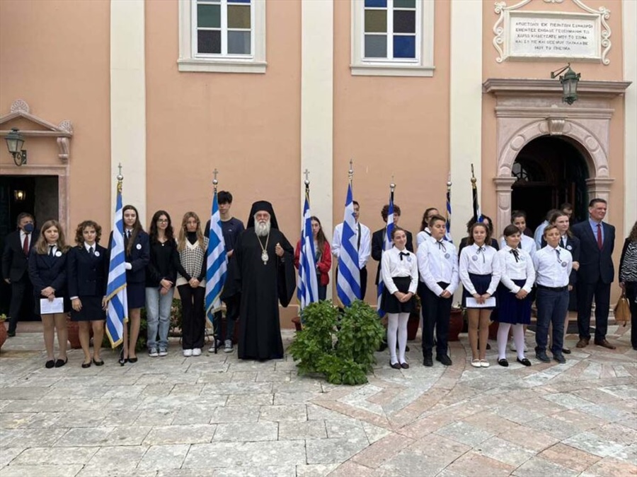 Μνημόσυνο Ιωάννη Καποδίστρια στην Ιερά Μονή Πλατυτέρας Κέρκυρας 2 860x645