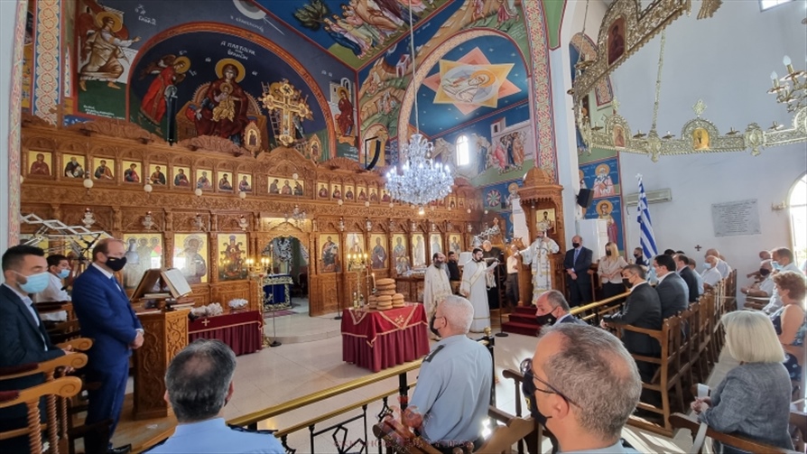 Αποκαλυπτήρια του Μνημείου Ηρώων και Μαρτύρων 1974 της Αγκαστίνας 1