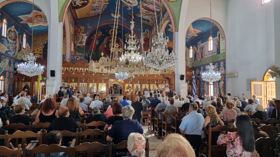 Αποκαλυπτήρια του Μνημείου Ηρώων και Μαρτύρων 1974 της Αγκαστίνας 2