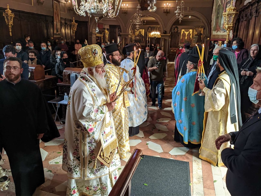 ΕΝΤΟΣ ΤΟΥ ΝΑΟΥ ΤΟΥ ΑΓΙΟΥ ΣΠΥΡΙΔΩΝΟΣ Η ΛΙΤΑΝΕΙΑ ΓΙΑ ΤΟ ΠΡΩΤΟΚΥΡΙΑΚΟ ΣΤΗΝ ΚΕΡΚΥΡΑ 9