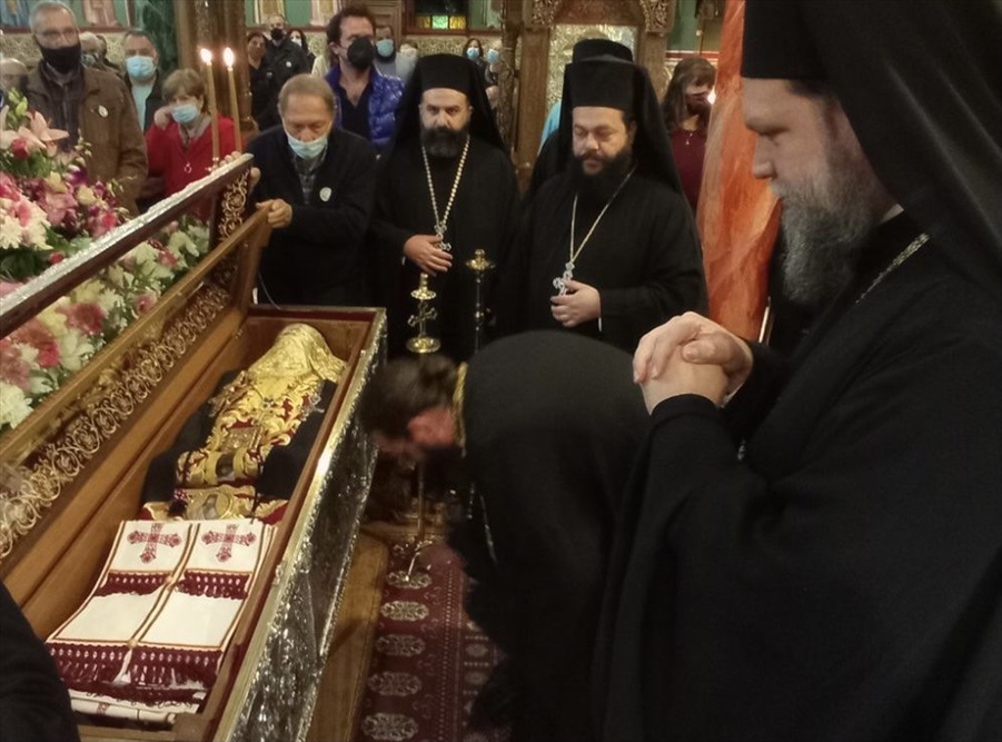 i eorti tou agiou georgiou tou neapolitou poliouxou tis i m neas ionias 2021 02