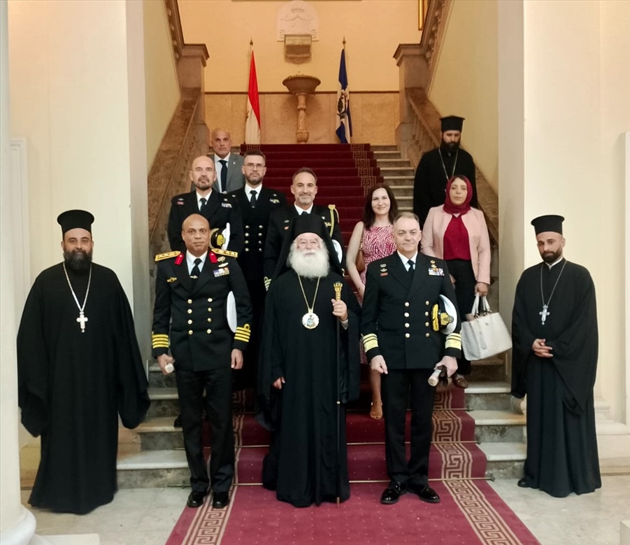 ΕΠΙΣΚΕΨΗ ΑΡΧΗΓΟΥ ΣΤΟΛΟΥ1 7.4.25